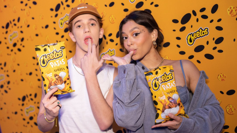Cheetos realizou festa de lançamento do novo sabor Patas