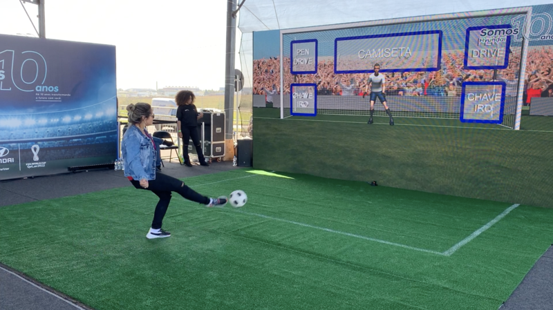 AF7Pro cria ativação promocional e viraliza em evento em clima de Copa