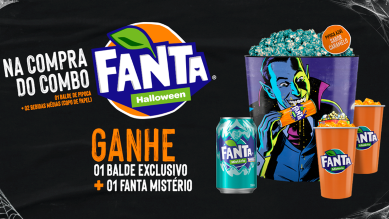 Cinemark e Fanta lançam combo de Halloween