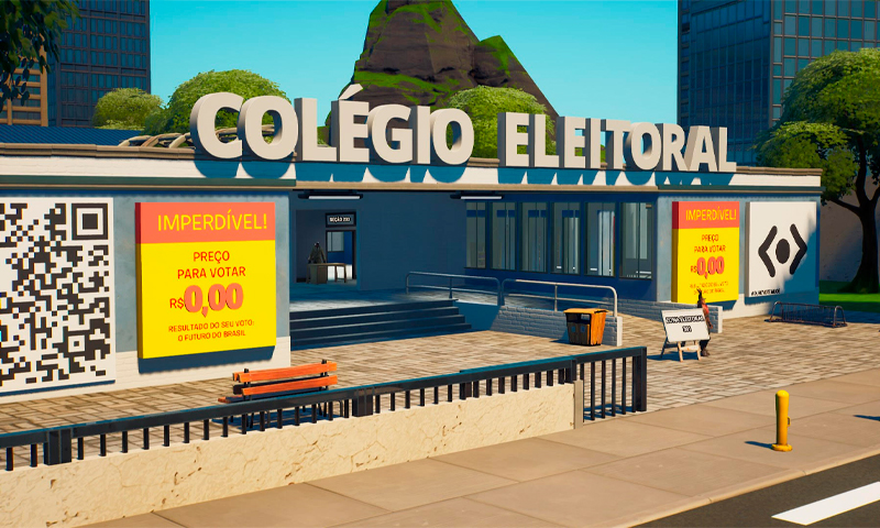 Politize! e Pixel Hunters ensinarão jovens a votar pelo Fortnite