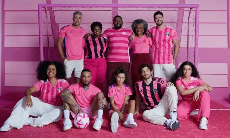 Adidas ativa Outubro Rosa com times brasileiros