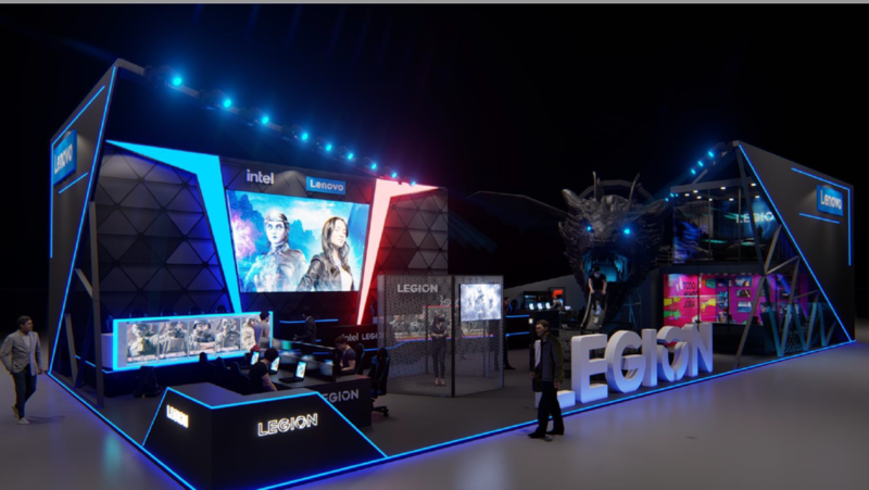 Lenovo terá experiências na Brasil Game Show em estande assinado pela Núcleo