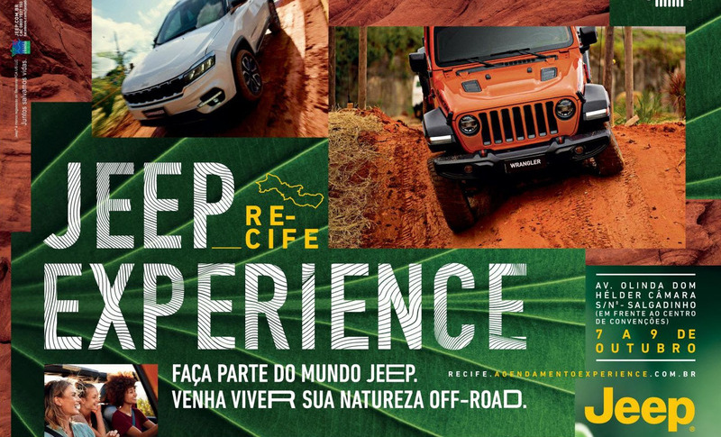 Jeep Experience leva aventuras 4x4 para Recife