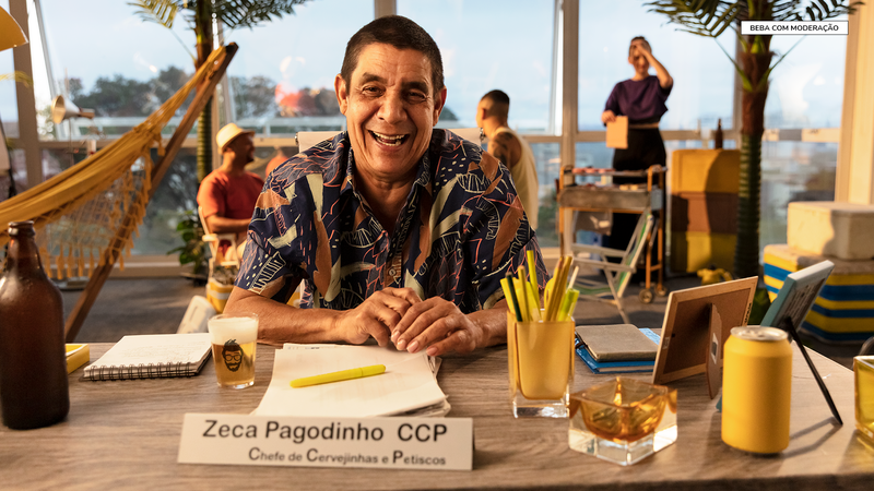 Zé Delivery contrata Zeca Pagodinho como Chefe de Cervejinhas e Petiscos