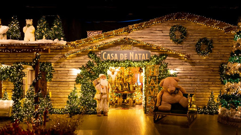 Havan abre Casa de Natal na loja matriz de Brusque