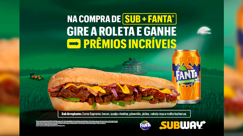 Subway lança promoção com doces ou travessuras para Halloween