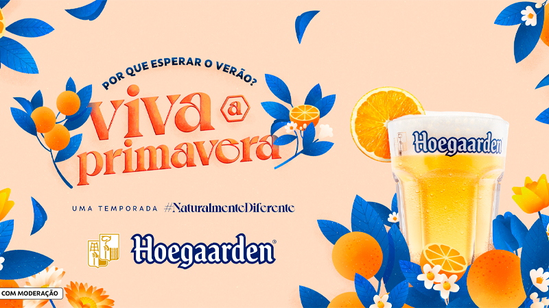 Hoegaarden cria campanha que promove a Primavera