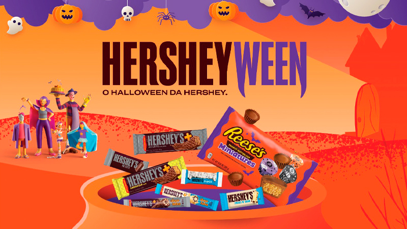 HersheyWeen volta com produtos e ações de Dia das Bruxas