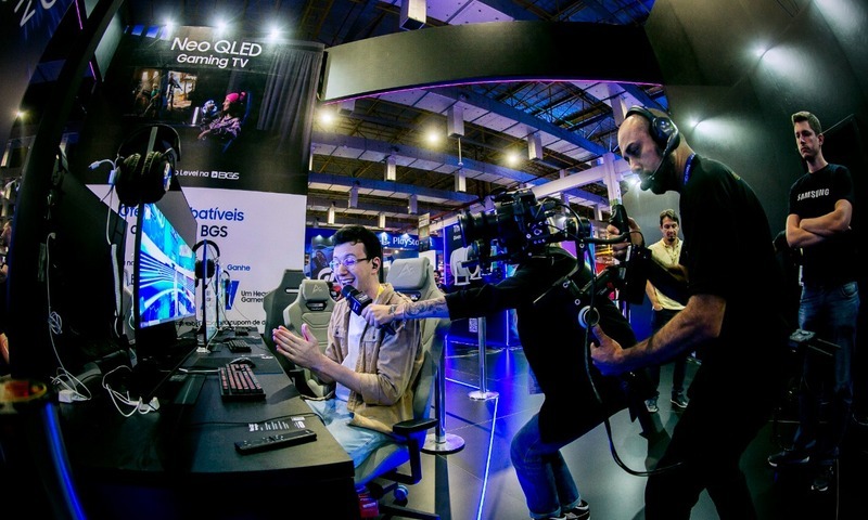 Samsung recebeu mais de 100 mil pessoas na Brasil Game Show