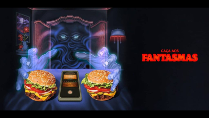 Burger King cria ação de caça aos fantasmas para Halloween