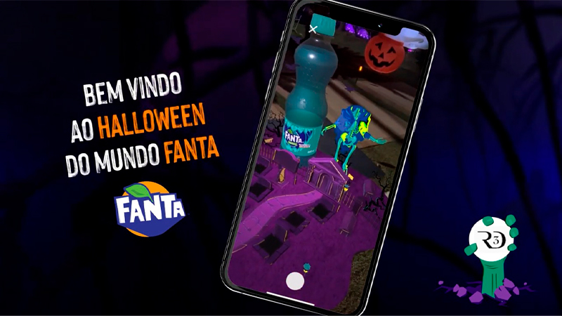 Fanta lança app imersivo para o Halloween