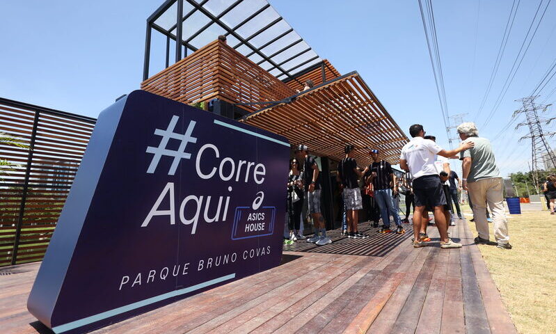 Asics House é inaugurada no Parque Bruno Covas