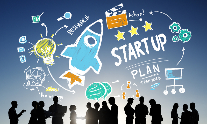 Start Up Business Launch Success Business Communication Concept