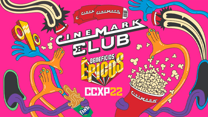 Cinemark anuncia seu retorno à CCXP com campanha repleta de ações