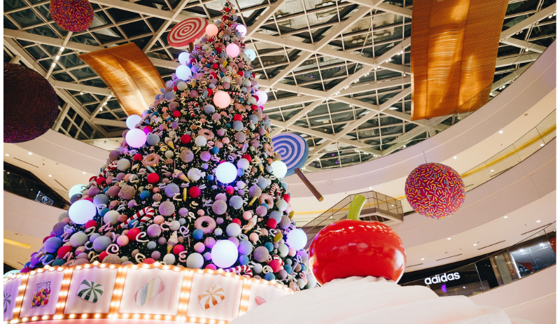 Pátio Batel tem seu maior e mais doce Natal