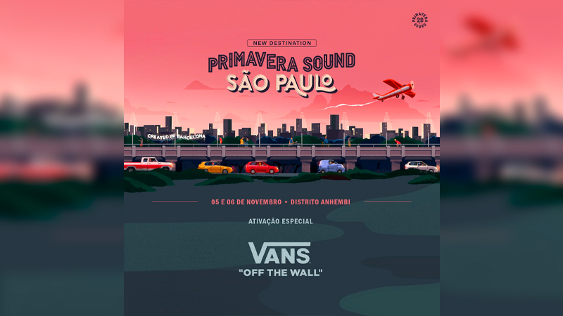 Vans leva piscina de espuma e exposição de tênis para a Primavera Sound