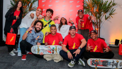 Nescau realiza sonho de fãs de conhecerem a skatista Rayssa Leal