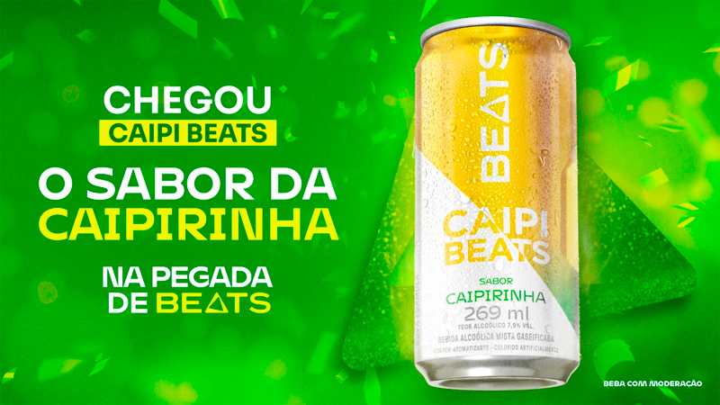 Caipirinha é o novo sabor da família de drinks da Beats