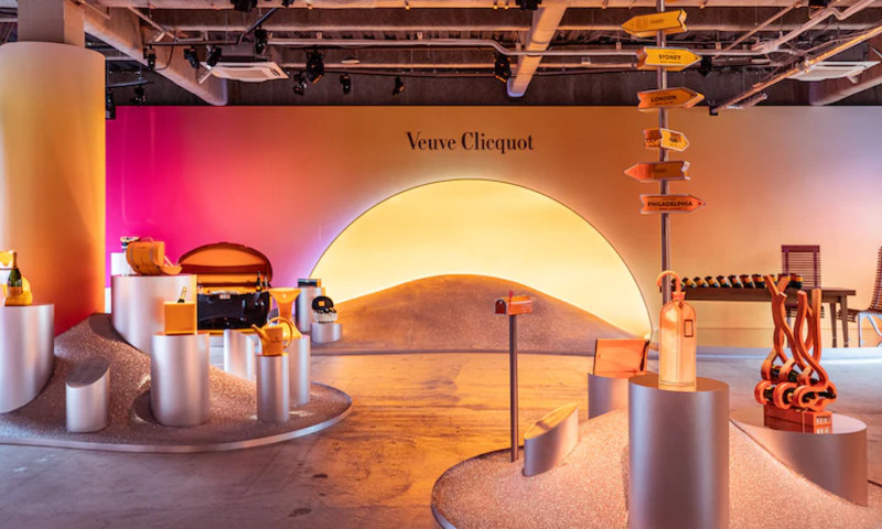 Veuve Clicquot celebra 250 Anos com exposição em Beverly Hills