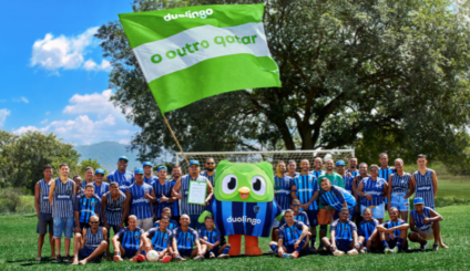 Duolingo é o patrocinador oficial do Qatar F.C.