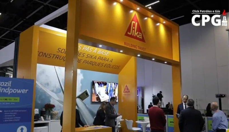 Sika marca presença no Brazil Windpower