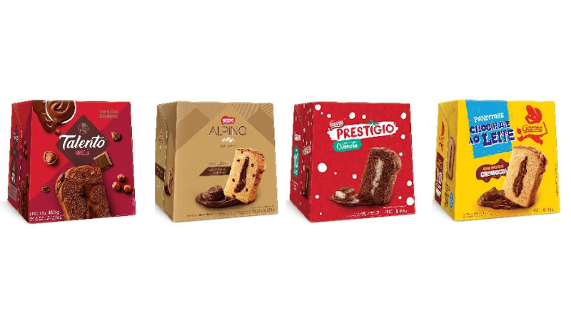 Nestlé relança Panettones que foram sucesso para o Natal 2022