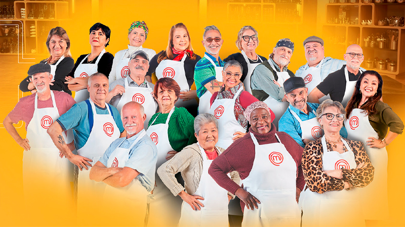 MasterChef+ reúne cozinheiros de 60 a 80 anos em sua primeira temporada