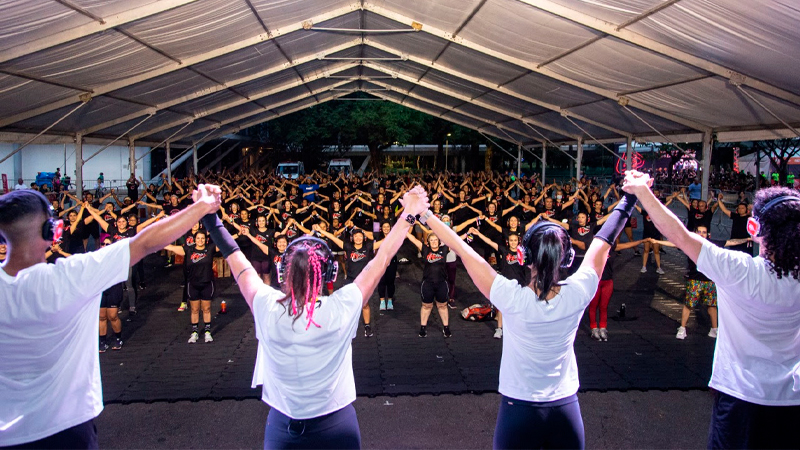 Centauro Fit Festival coloca mais de 1200 pessoas no Parque Ibirapuera