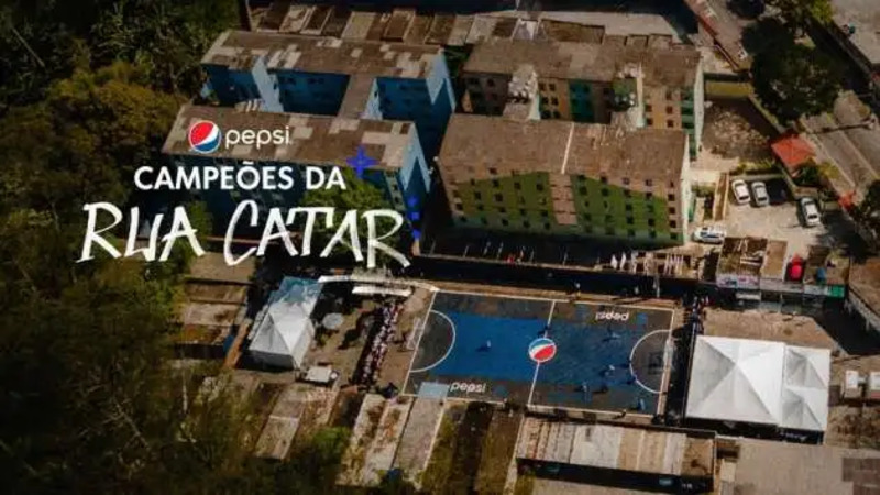 Pepsi Black revitaliza quadra e faz campeonato em rua da zona leste de São Paulo