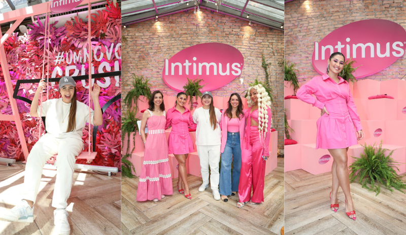 Intimus reuniu embaixadoras em evento de lançamento da calcinha absorvente