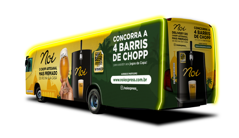 Cervejaria Noi promove campanha para divulgar promoção no delivery 