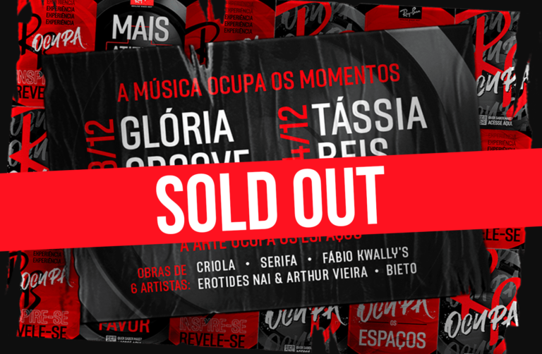 SOLD OUT: Lista para evento Ray-Ban Ocupa se encerra em minutos