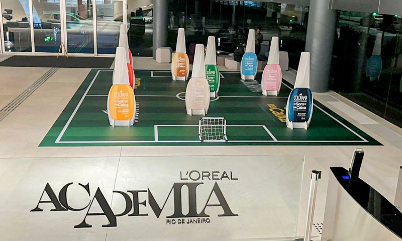 Colorama coloca 'Som na Caixa' na sede da L'oreal no Rio