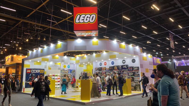 Lego tem pop-up store na CCXP22