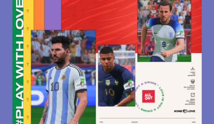 ONG usa futebol virtual em defesa dos direitos LGBT+ para driblar proibição no Catar