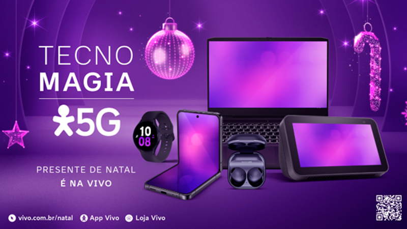 Vivo prepara ofertas especiais para clientes se presentearem nesse Natal