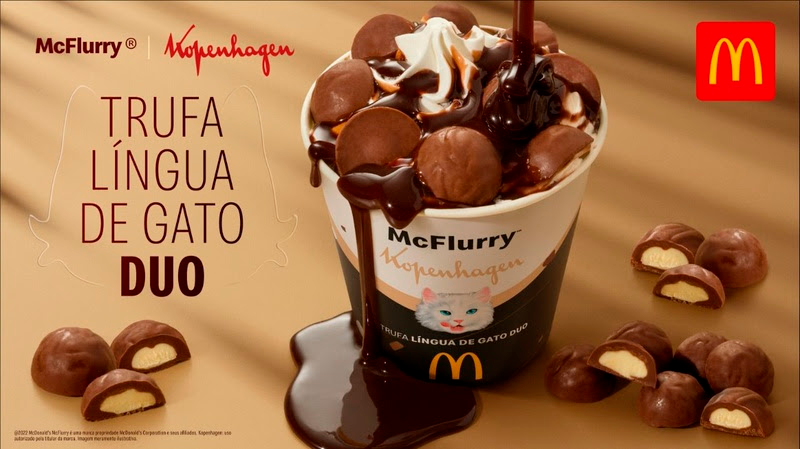 McDonald's lança mais um McFlurry em parceria com a Kopenhagen