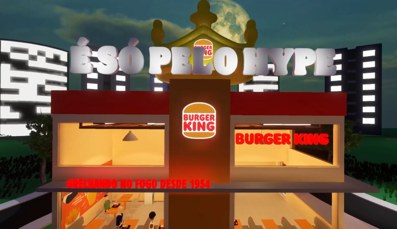 Burger King abre restaurante em ambiente virtual