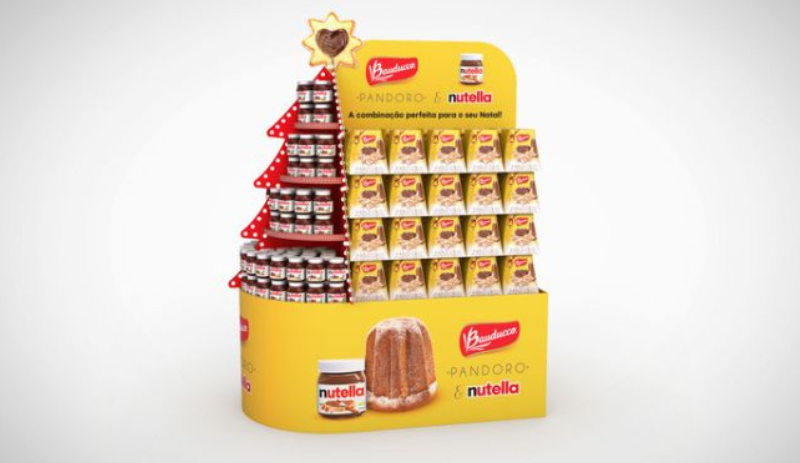 Bauducco e Nutella têm ativação especial de Natal