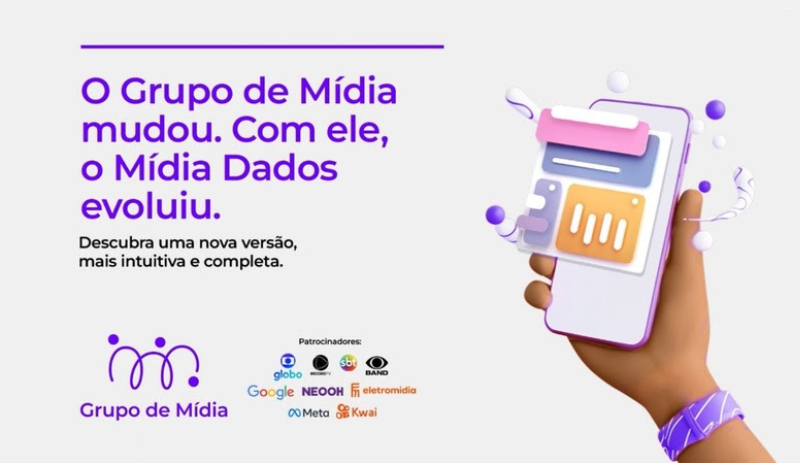 Grupo de Mídia de SP lança campanha para divulgar o novo Mídia Dados Brasil