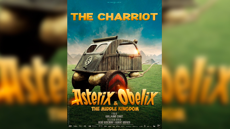 Citroën cria carruagem conceito para o próximo filme do Asterix