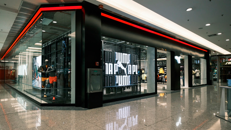 Puma abre sua primeira loja brasileira no Shopping Metrô Tatuapé