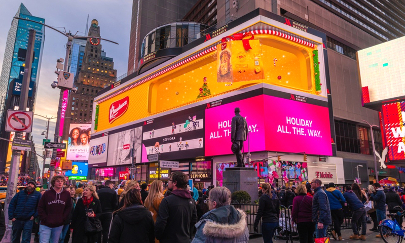 Bauducco lança primeiro posicionamento global com ativações na Times Square