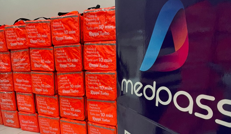 Rappi e Medpass atendem mais de mil entregadores em 3 meses