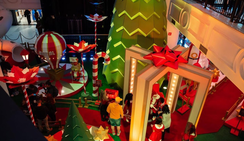 Decoração de Natal em papel no Shopping Pátio Paulista recebe Selo Carbono Neutro