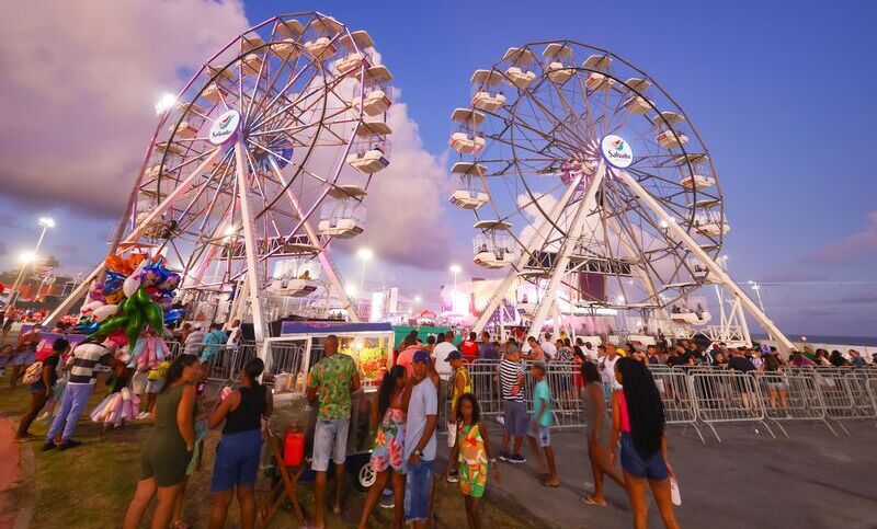 Salvador Shopping leva patrocínio e 2 rodas gigantes ao Festival Virada Salvador 2023