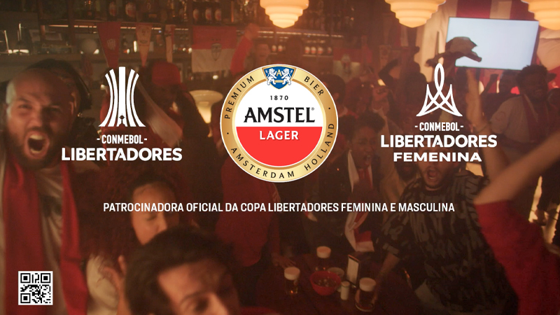 Amstel oficializa patrocínio com a Libertadores Feminina e investe na diversidade no futebol