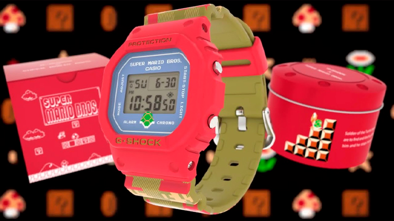 G-Shock lança relógio inspirado em Super Mario Bros