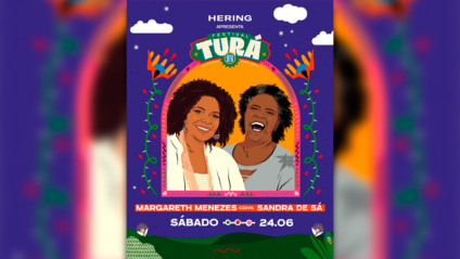Turá anuncia apresentação especial de Margareth Menezes com Sandra de Sá