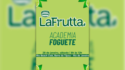 LaFrutta promove evento ao ar livre para lançar nova identidade visual